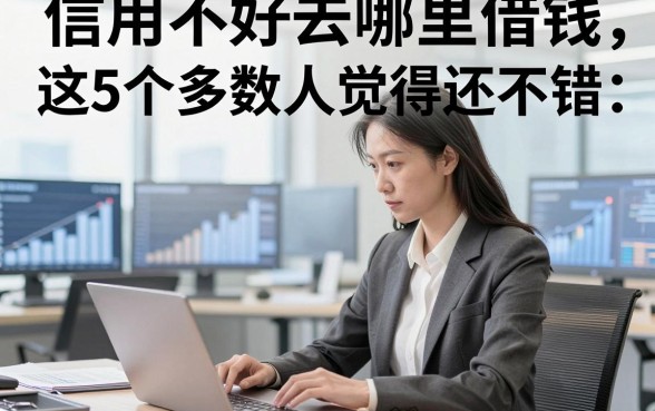 信用不好去哪里借钱这5个多数人觉得还不错，本文为您精心优选！