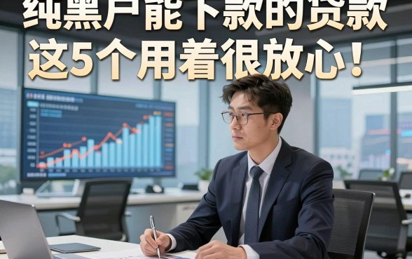 纯黑户能下款的贷款这5个用着很放心！本篇为您深入揭秘！
