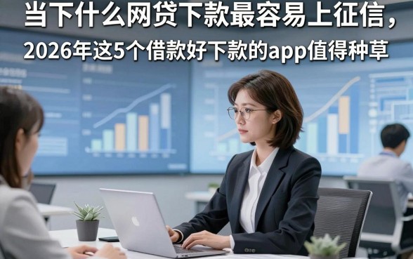 当下什么网贷下款最容易上征信，2026年这5个借款好下款的app值得种草
