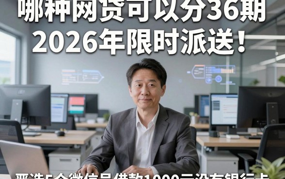哪种网贷可以分36期2026年限时派送！顺便严选5个微信号借款1000元没有银行卡