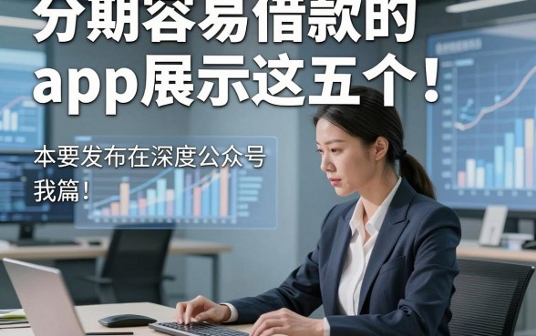 分期容易借款的app展示这五个！本篇为您深度总结！