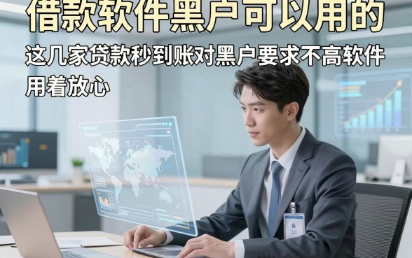 借款软件黑户可以用的，这几家贷款秒到账对黑户要求不高软件用着放心