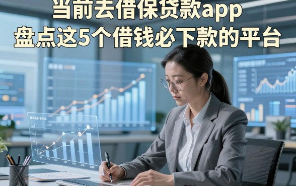 当前去借保贷款app，盘点这5个借钱必下款的平台