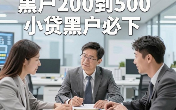 黑户200到500小贷黑户必下，展示​这五个黑户借钱300到500容易下款的app应急很得力