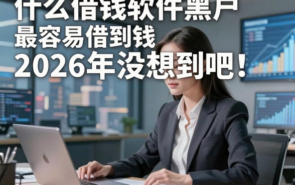 什么借钱软件黑户最容易借到钱2026年没想到吧！本篇为您深入搜集！
