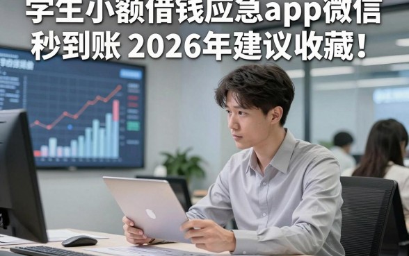 学生小额借钱应急app微信秒到账2026年建议收藏！清点​5个学生网贷应急对要求不高秒下款口子