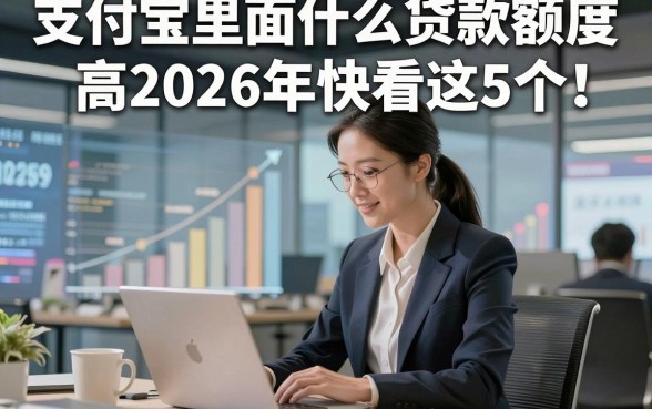 支付宝里面什么贷款额度高2026年快看这5个！本文为您深入详解！