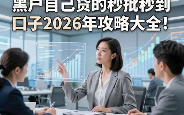 黑户自己贷的秒批秒到口子2026年攻略大全！本篇总结5个黑户自己借的秒批2000元app