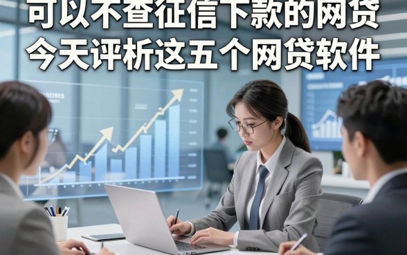 可以不查征信下款的网贷，今天评析这五个网贷软件！