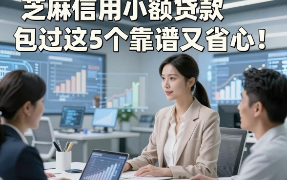 芝麻信用小额贷款包过这5个靠谱又省心！本文为您细致解读！