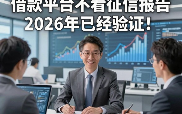 借款平台不看征信报告2026年已经验证！收集5个借款秒放款对征信要求不高app