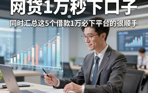网贷1万秒下口子，同时汇总这5个借款1万必下平台的很顺手
