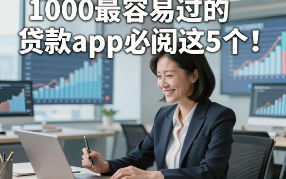 1000最容易过的贷款app必阅​这5个！本篇为您详细优选！