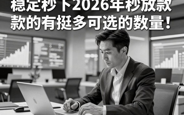 无视黑白 稳定秒下2026年秒放款的有挺多可选的数量！，本文为您详细挖掘这5个网贷软件！