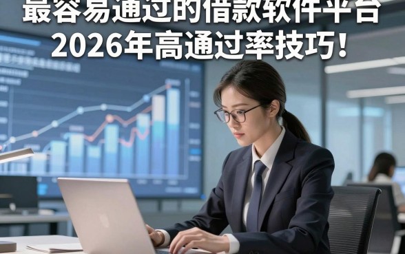 最容易通过的借款软件平台2026年高通过率技巧！同时介绍5个首次免息的借款软件