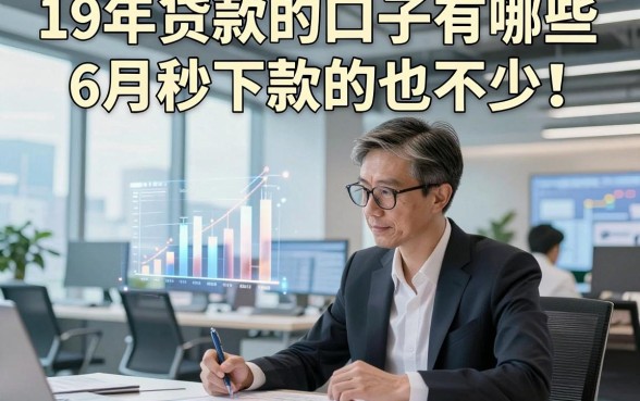 19年贷款的口子有哪些6月秒下款的也不少！，本文为您深入探究这5个借款软件！