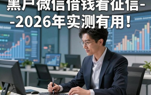 黑户微信借钱看征信-2026年实测有用！本篇为您深入盘点！