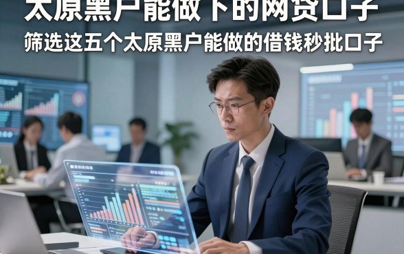 太原黑户能做下的网贷口子，筛选这五个太原黑户能做的借钱秒批口子