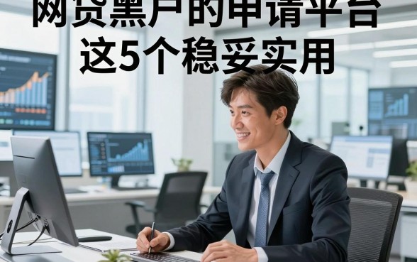 网贷黑户的申请平台这5个稳妥实用，本文为您详细拆解！