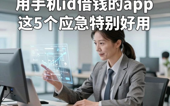 用手机id借钱的app这5个应急特别好用，本篇为您详细搜罗！