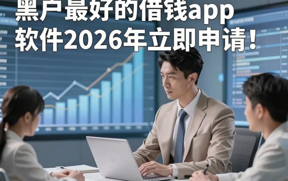 黑户最好的借钱app软件2026年立即申请！本文概括5个黑户贷款秒到账的app