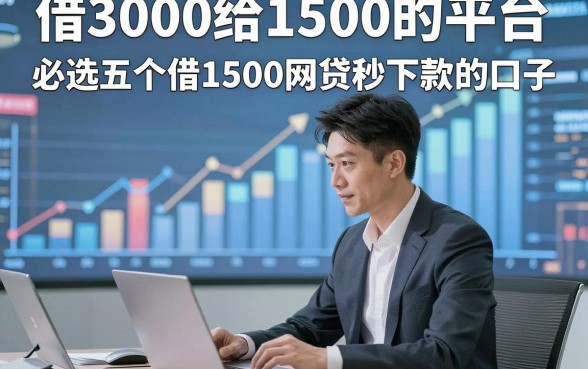 借3000给1500的平台，必选五个借1500网贷秒下款的口子