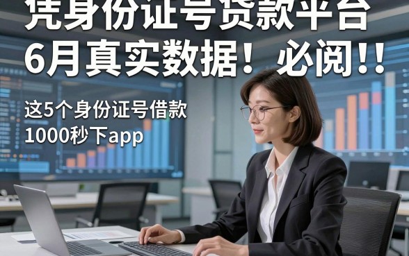凭身份证号贷款平台6月真实数据！必阅​这5个身份证号借款1000秒下app