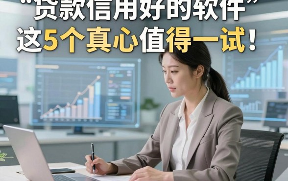 贷款信用好的软件这5个真心值得一试！本文为您细致解答！