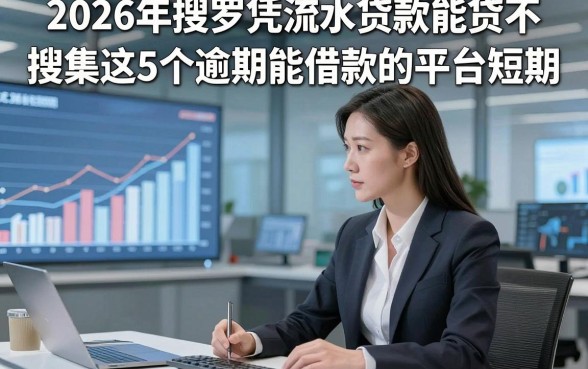 2026年搜罗凭流水贷款能贷不，搜集这5个逾期能借款的平台短期