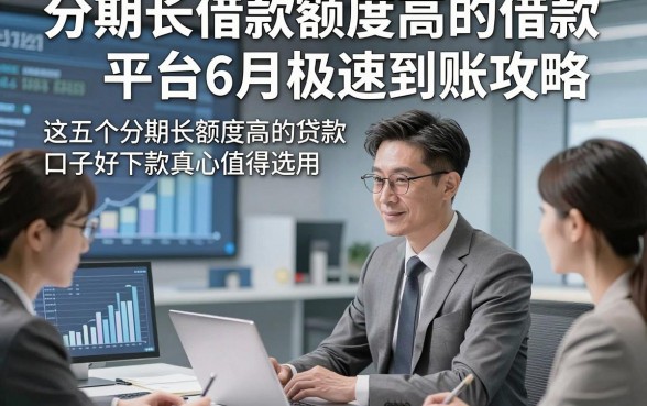 分期长借款额度高的借款平台6月极速到账攻略，这五个分期长额度高的贷款口子好下款真心值得选用