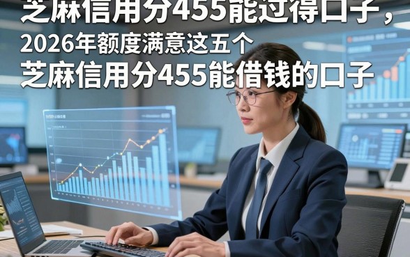 芝麻信用分455能过得口子，2026年额度满意这五个芝麻信用分455能借钱的口子