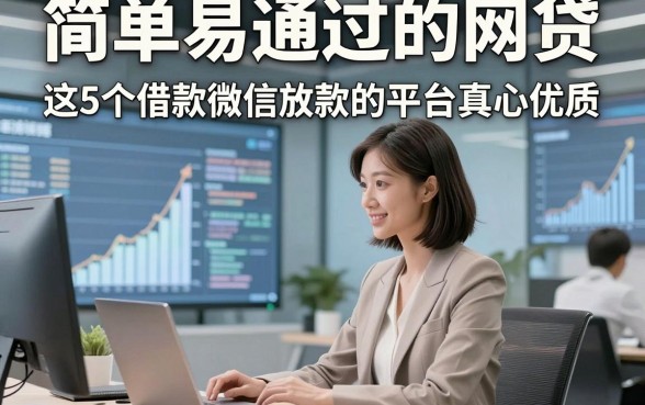 简单易通过的网贷，这5个借款微信放款的平台真心优质