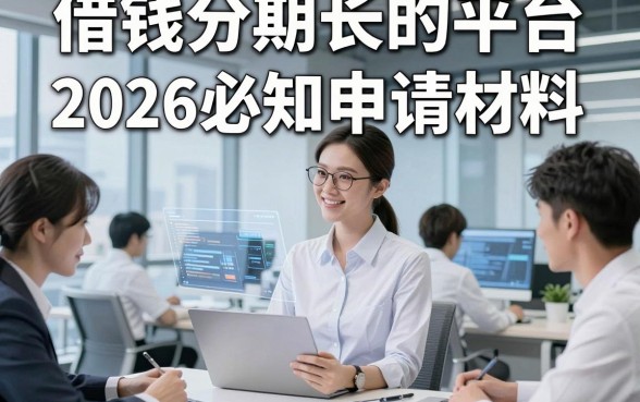 借钱分期长的平台，2026必知申请材料这5个借款分期长的软件微信放款