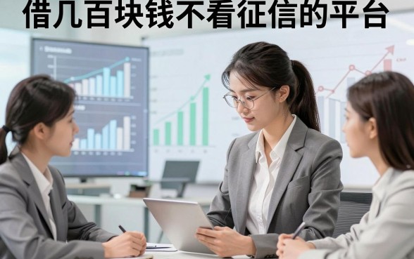 借几百块钱不看征信的平台，本次叙述五个借钱对征信要求不高微信放款口子