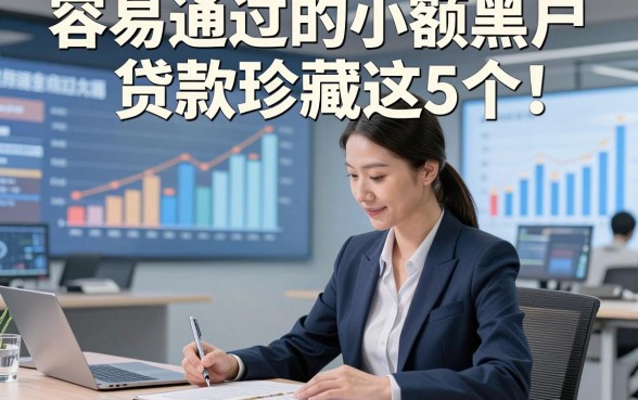 容易通过的小额黑户贷款珍藏这5个！本文为您精心公开！