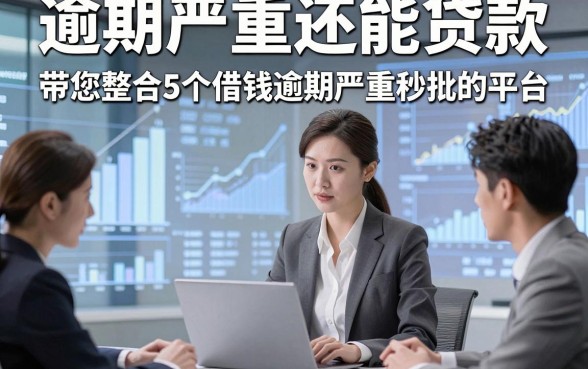 逾期严重还能贷款，带您整合5个借钱逾期严重秒批的平台