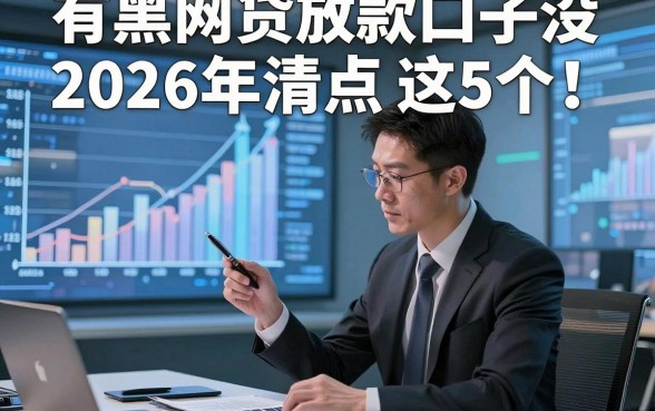 有黑网贷放款口子没2026年清点​这5个！本文为您细致介绍！