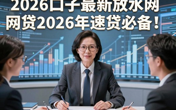 2026口子最新放水网贷2026年速贷必备！同时汇集5个2026借款最新放水5000的口子