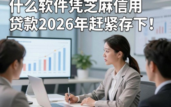 什么软件凭芝麻信用贷款2026年赶紧存下！本文为您细致综括！