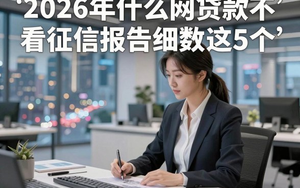 2026年什么网贷款不看征信报告细数​这5个，本文为您细致总结！