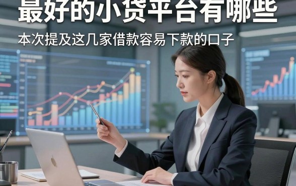 最好的小贷平台有哪些，本次提及这几家借款容易下款的口子