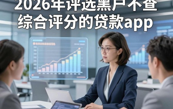 2026年评选黑户不查综合评分的贷款app，这五个对黑户要求不高的借钱秒放款的软件值得大家选择