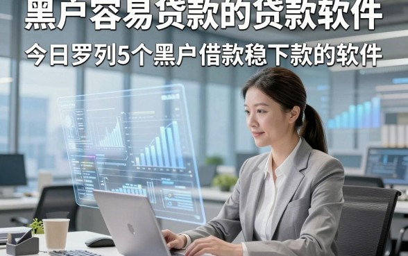 黑户容易贷款的贷款软件，今日罗列5个黑户借款稳下款的软件