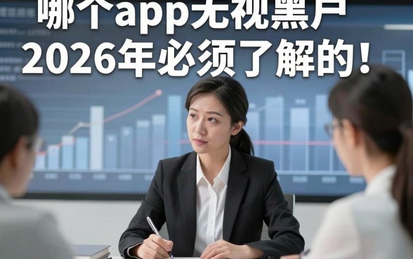哪个app无视黑户2026年必须了解的！发现这5个借款对黑户要求不高的平台