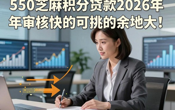 550芝麻积分贷款2026年审核快的可挑的余地大！，今天为您隆重挖掘这5个借款平台！