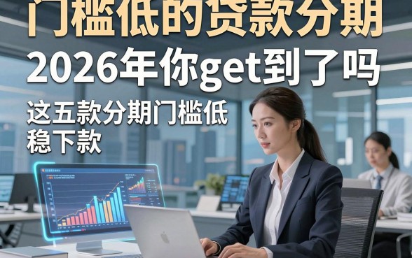门槛低的贷款分期，2026年你get到了吗这五个借款分期门槛低稳下款的app