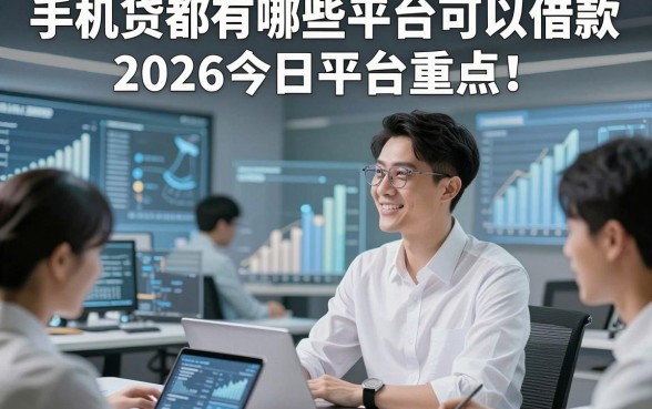 手机贷都有哪些平台可以借款2026今日平台重点！本文梳理5个适配应急用钱用户的靠谱平台