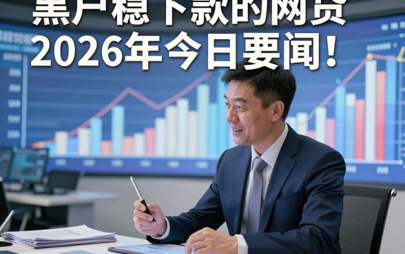 黑户稳下款的网贷2026年今日要闻！本篇为您深入列出！