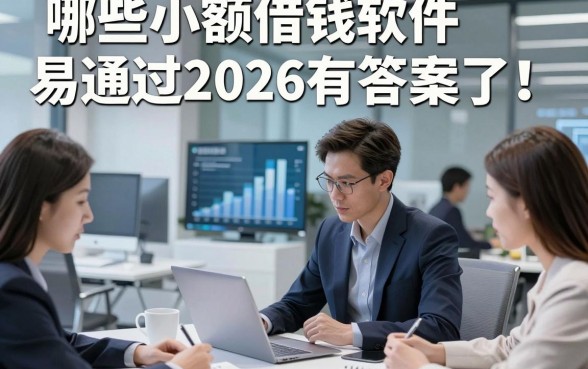 哪些小额借钱软件易通过2026有答案了！本次总结5个小额贷款对资质要求不高直接放款的软件