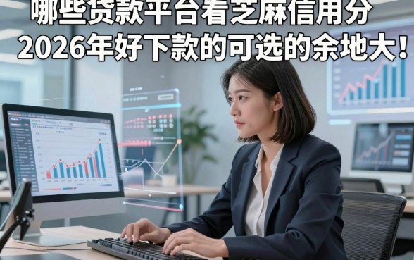 哪些贷款平台看芝麻信用分2026年好下款的可选的余地大！，本文为您精选这五个借款平台！